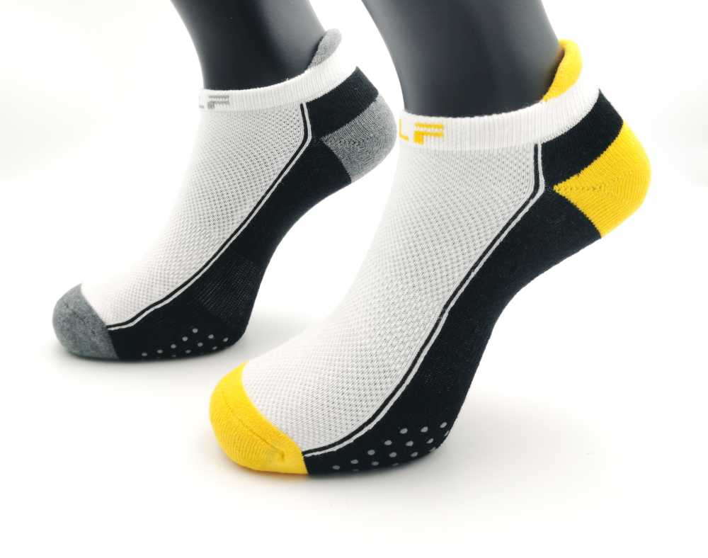 5711 三跟船形止滑氣墊單車運動襪