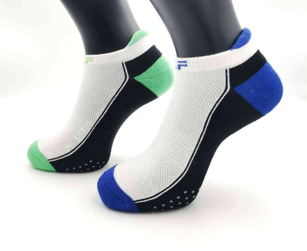 5711 三跟船形止滑氣墊單車運動襪