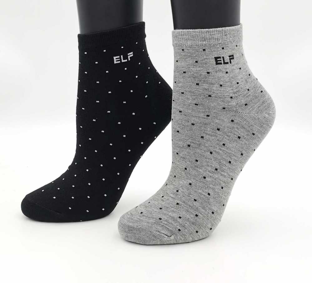 6015 點點日本風淑女襪