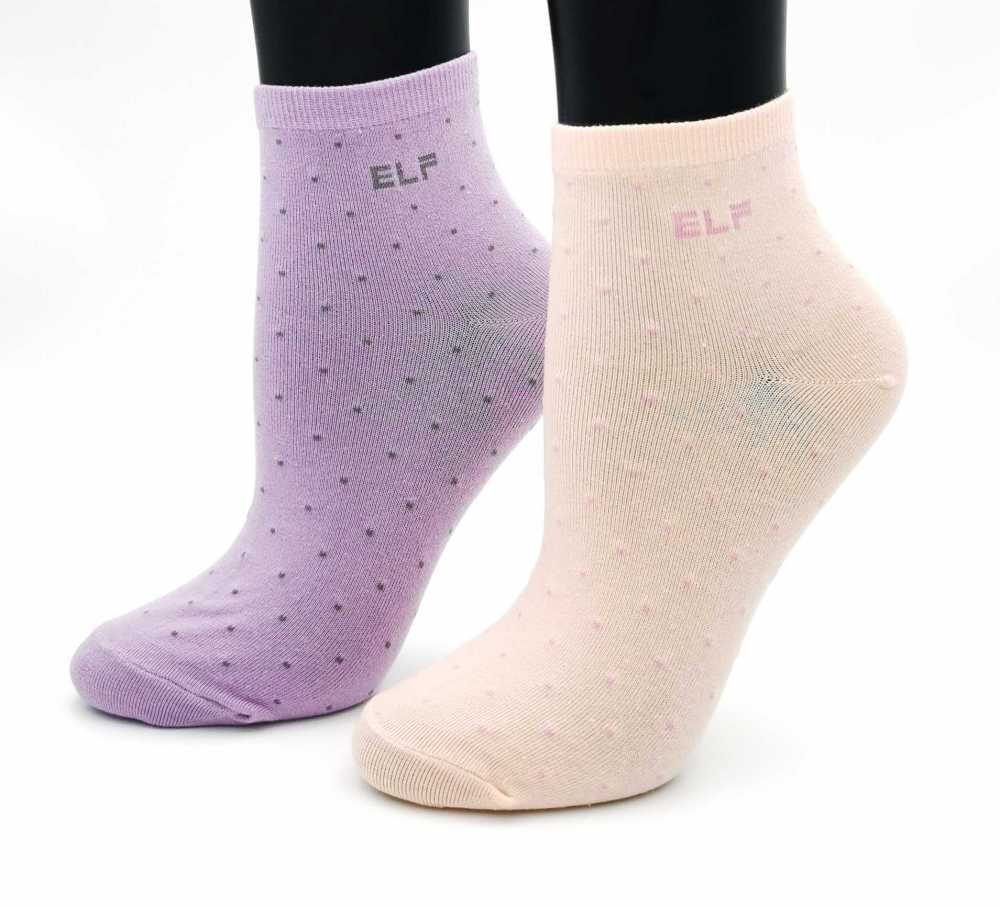 6015 點點日本風淑女襪