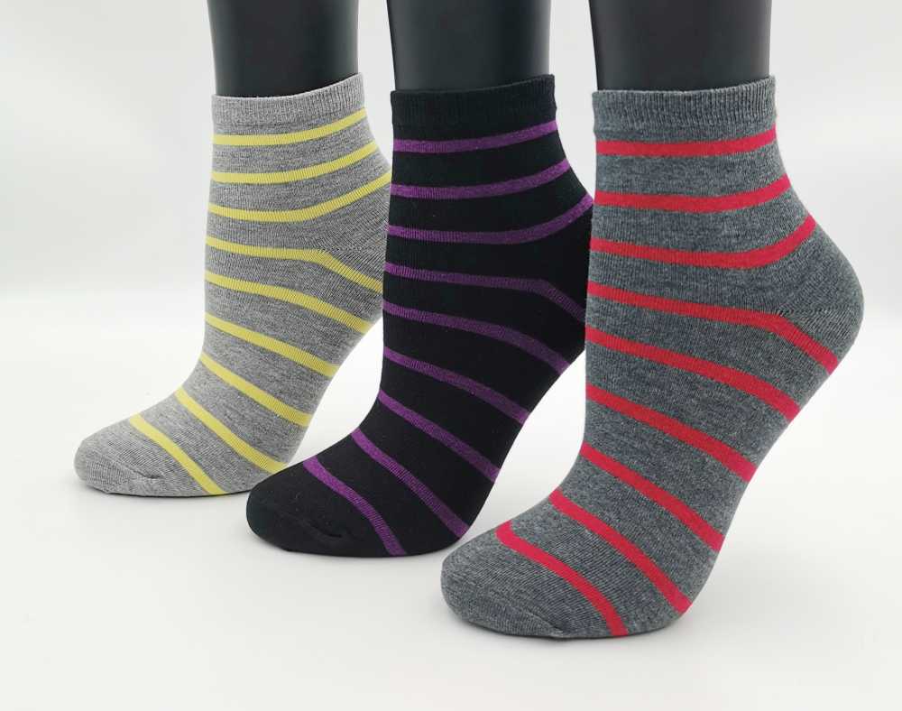 6058 斑馬細針淑女襪