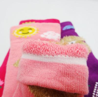 6601-C 寬口魔術長毛巾襪(小綿羊) (止滑)