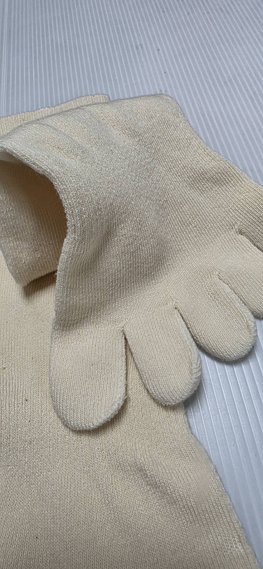 5920XL 純棉/有機棉 五趾短襪 (加大款)